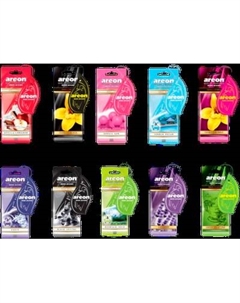 Набор ароматизаторов автомобильных MON/1 Areon