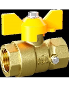 Шаровой кран Pride 44.15.В-В.2М.Б GAS Ду 15 Ру 16 / LD.44.350.15.2 Ld