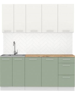 Кухонный гарнитур Артём-Мебель Оля СН-114 без стекла МДФ 1.8м Артём-мебель