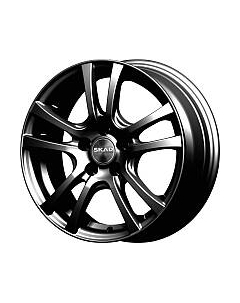 Литой диск SKAD Дели 15x6" 4x100мм DIA 60.1мм ET 40мм Графит Skad