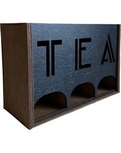 Органайзер для чайных пакетиков ОМурМебель Вертикальный с резкой Tea Омурмебель