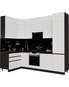 Кухонный гарнитур ВерсоМебель Эко Премиум 1.4x2.7 левая Версомебель
