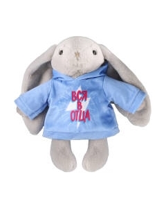 Мягкая игрушка Pomposhki Зая. Вся в отца / 9758372