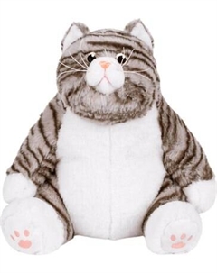 Мягкая игрушка Maxitoys Кот Пухляш Серый / MT-HH052413-25