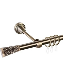 Карниз для штор АС ФОРОС Prime D16Г + наконечники Севилья Ас форос