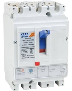 Выключатель автоматический OptiMat D250F-TM080-УХЛ3 / 291442 Кэаз