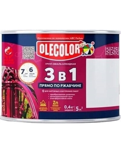 Грунт-эмаль Olecolor По ржавчине 1014