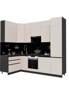 Кухонный гарнитур ВерсоМебель Эко Премиум 1.4x2.7 левая Версомебель