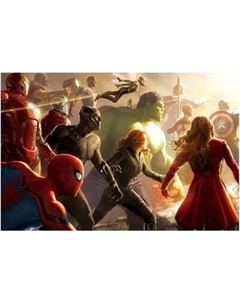 Постер Citydecor Мстители 16