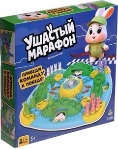 Настольная игра Лас Играс Kids. Ходилка. Ушастый марафон / 10269562 Лас играс