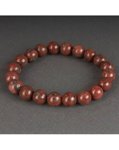 Браслет Wolves Яшма красная 40564