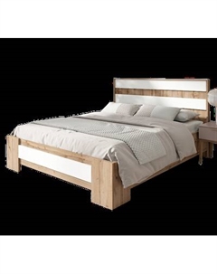 Полуторная кровать Ивдель 120x200 / ECO.001.00069.120-200.376WML/101SE Ecowood