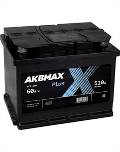 Автомобильный аккумулятор AKBMAX Plus 60L L2 Akbmax