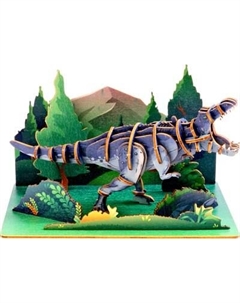 Конструктор Славянская столица 3D Wooden Puzzle-Tyrannosaurus Rex