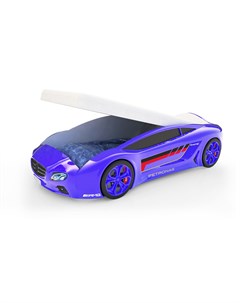 Кровать машина карлсон roadster мерседес с подъемным механизмом синий 105x49x174 см Magic cars