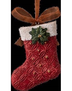 Елочная игрушка Erich Krause Decor. Рождественский носок / 62302 Erich krause