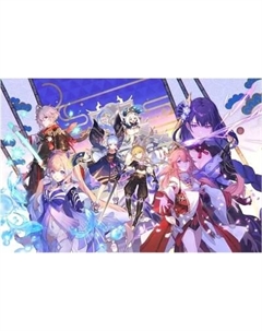 Постер Citydecor Genshin 8