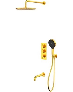 Душевая система со смесителем Whitecross Y YSET11TOPGLB