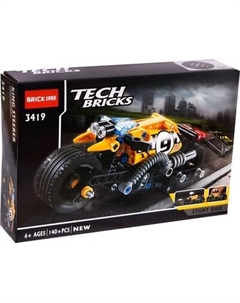 Конструктор инерционный Jisi Bricks Трюковый мотоцикл / 2588808 Jisi bricks