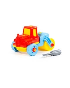 Игрушка-конструктор Полесье Дорожный каток / 77776