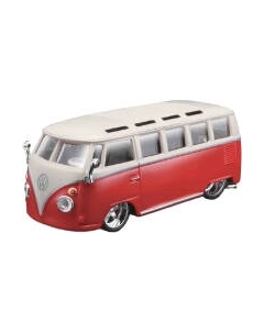 Масштабная модель автомобиля Volkswagen Van Samba / 18-43048 Bburago