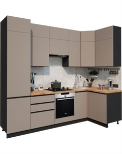 Кухонный гарнитур ВерсоМебель Эко Премиум 1.2x2.7 правая Версомебель