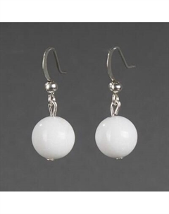 Серьги Wolves Элитный Агат 40791 №1