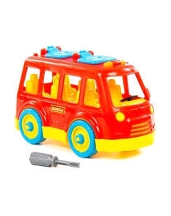 Игрушка-конструктор Полесье Автобус / 84798