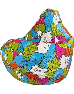 Бескаркасное кресло Flagman Груша Макси XXL Г2.5-190