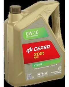 Моторное масло XTAR Max Hybrid 0W16 SP RC GF-6B / 548503090 Cepsa