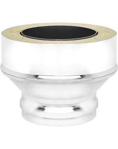 Переходник для труб Везувий AISI 430 1.0мм/0.5мм д.150x250 (ММ)