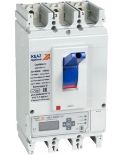 Выключатель автоматический КЭАЗ 630А 40кА OptiMat D630N MR1 У3 / 279890 Кэаз