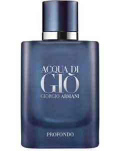Парфюмерная вода Giorgio Armani Acqua Di Gio Profondo Giorgio armani