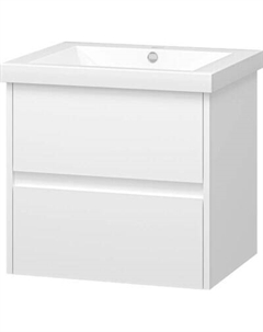 Тумба с умывальником Misty Алиса 58 / Э-Али01058-011П2Я+10.150.00580.001