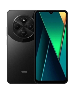 Смартфон POCO C75 6GB/128GB (черный) RU Poco