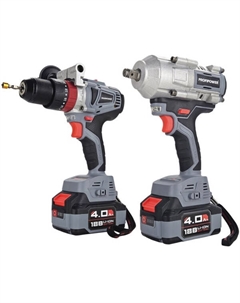 Набор ProfiSet-2С18 E0221 (шуруповерт, гайковерт) Profipower