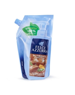 Жидкое мыло "Питание" Амбра и Аргановое масло Nourishing Amber & Argan Liquid Soap 500 Felce azzurra