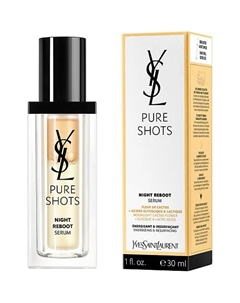 Разглаживающая ночная сыворотка с кислотами Pure Shots Night Reboot 30 Yves saint laurent