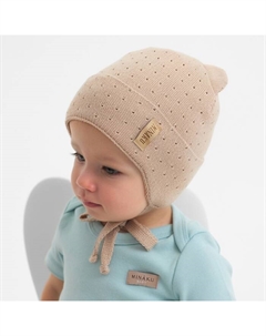 Шапка детская, р-р 46-48, цвет бежевый Minaku