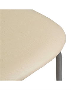 Стул для кухни «. Венский 2», искусственная кожа, цвет серебристый металлик/молочный Клик мебель