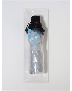 Зонт механический «Однотонный», 3 сложения, 8 спиц, R=48/53 см, d=96 см, прозрачный, чёрный Qf