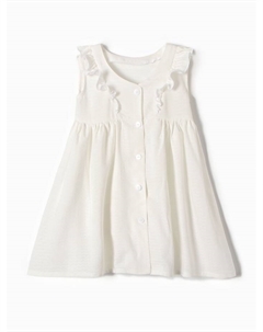 Платье для девочки,, белое, рост 116 см Minaku