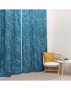 Шторы портьерные «» Date palme, 145×260 см, 2 шт., 140 г/м² Этель