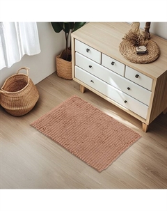 Коврик для дома «Букли длинные», 40×60 см, бежевый Доляна