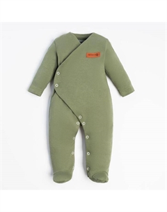 Комбинезон детский «» BASIC LINE, рост 68-74 см, зелёный Крошка я