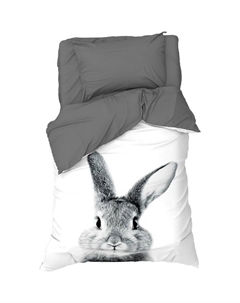 Постельное бельё 1.5-спальное «» Cute rabbit, бязь Этель