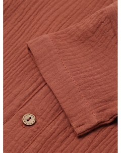 Комбинезон детский «. Муслин», 68-74, шоколадный Крошка я