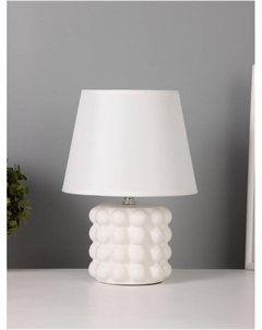 Лампа настольная «Бабл», 40 Вт, Е14, белый, 12×12×27 см Risalux