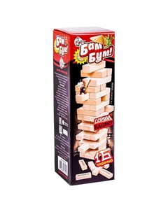 Настольная игра «Бам-бум. Падающая башня», 2-10 игроков, 5+ Десятое королевство