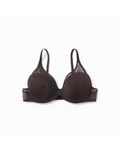 Бюстгальтер женский, цвет шоколадно-коричневый, размер 75B Mark formelle
